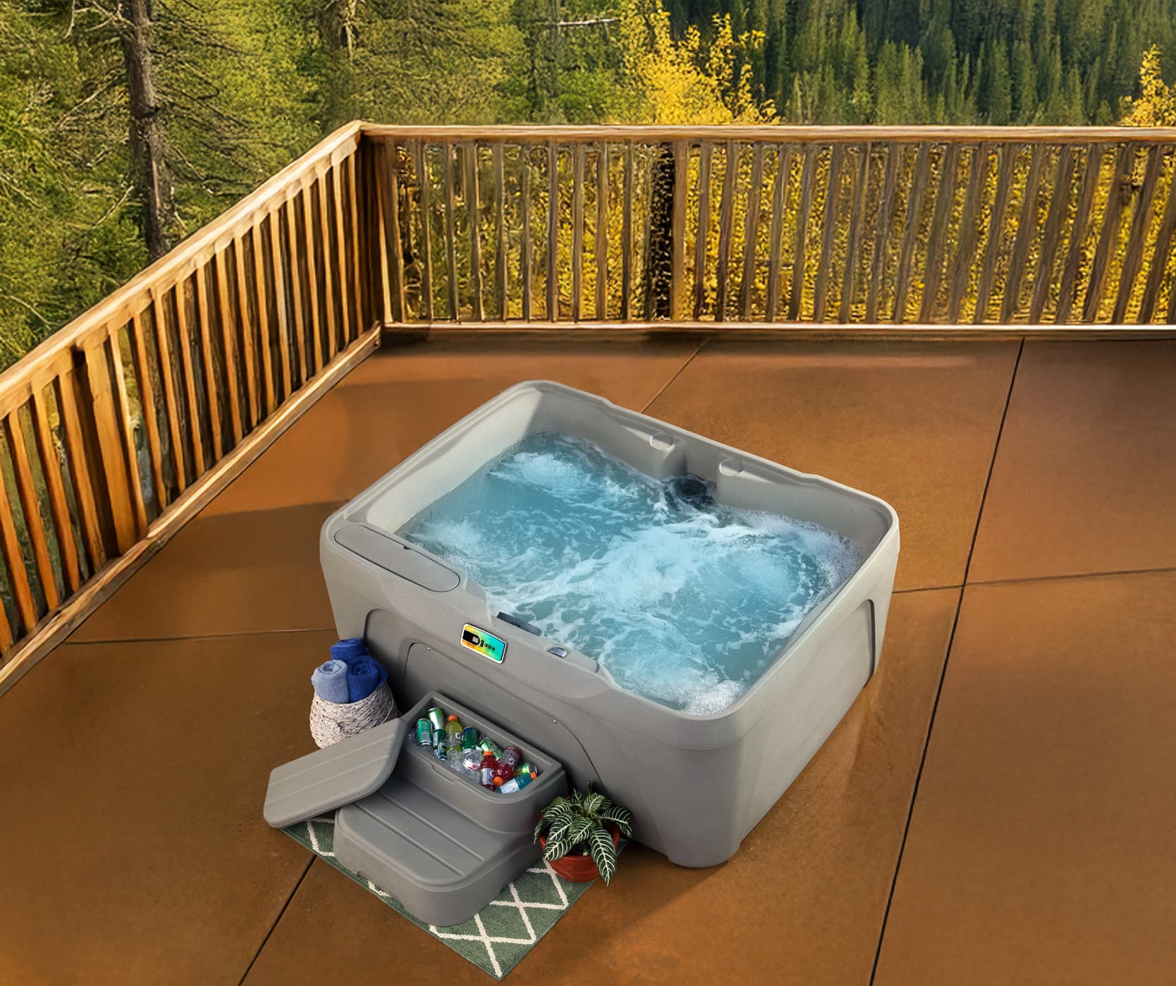 Cadă cu Hidromasaj Fantasy Spas® Enamor – 4 Locuri