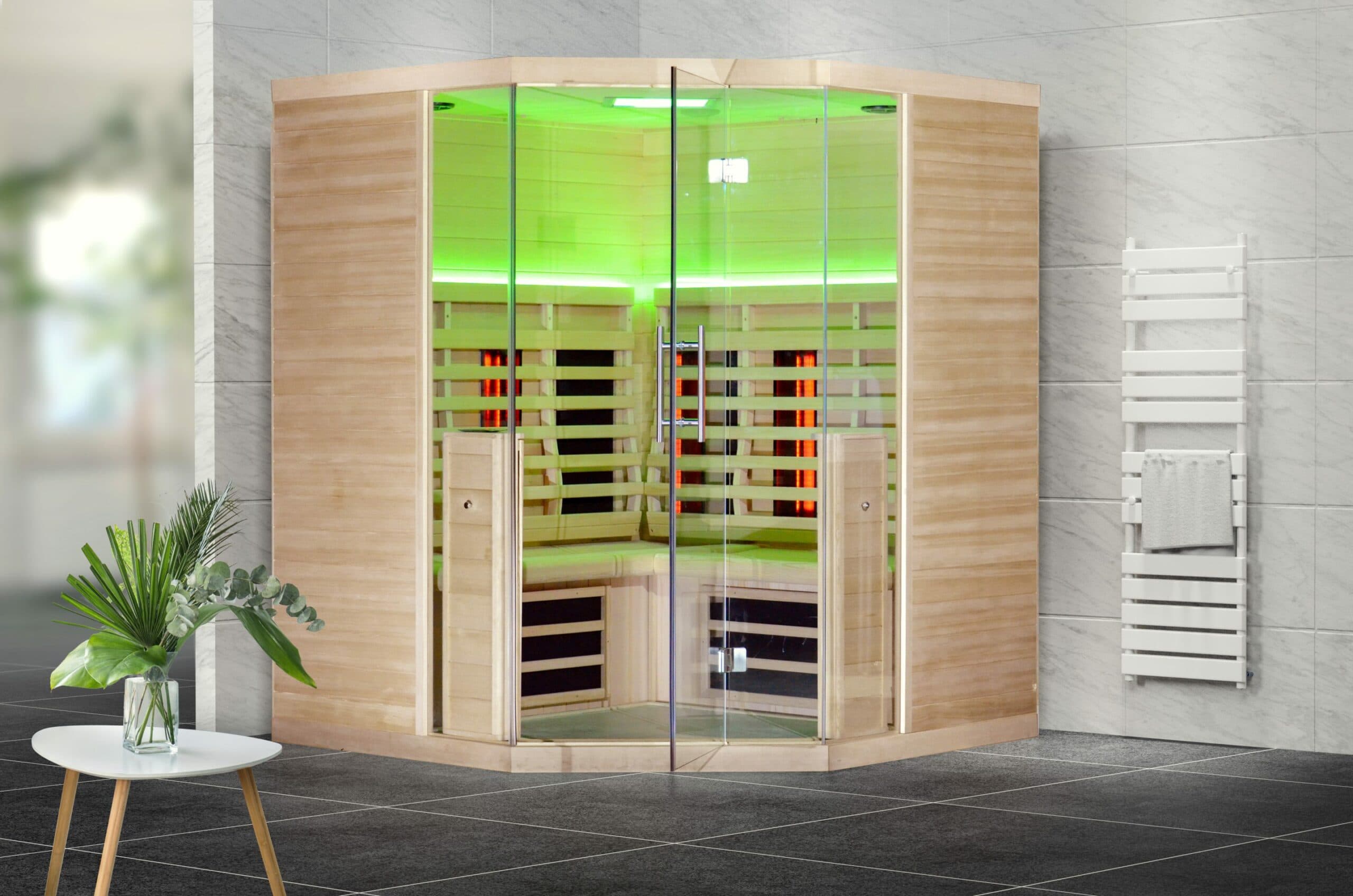 Saună cu Infraroşu de interior Becker® Infra 161 Colț