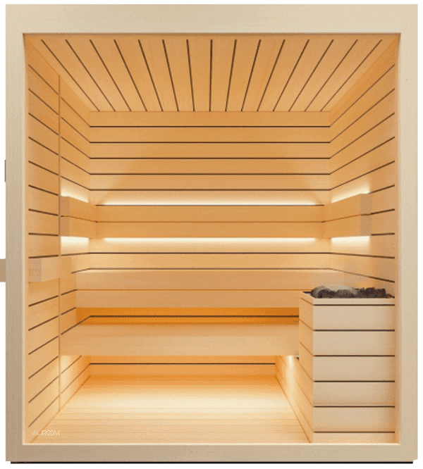 Saună Finlandeză de interior Auroom® Lumina