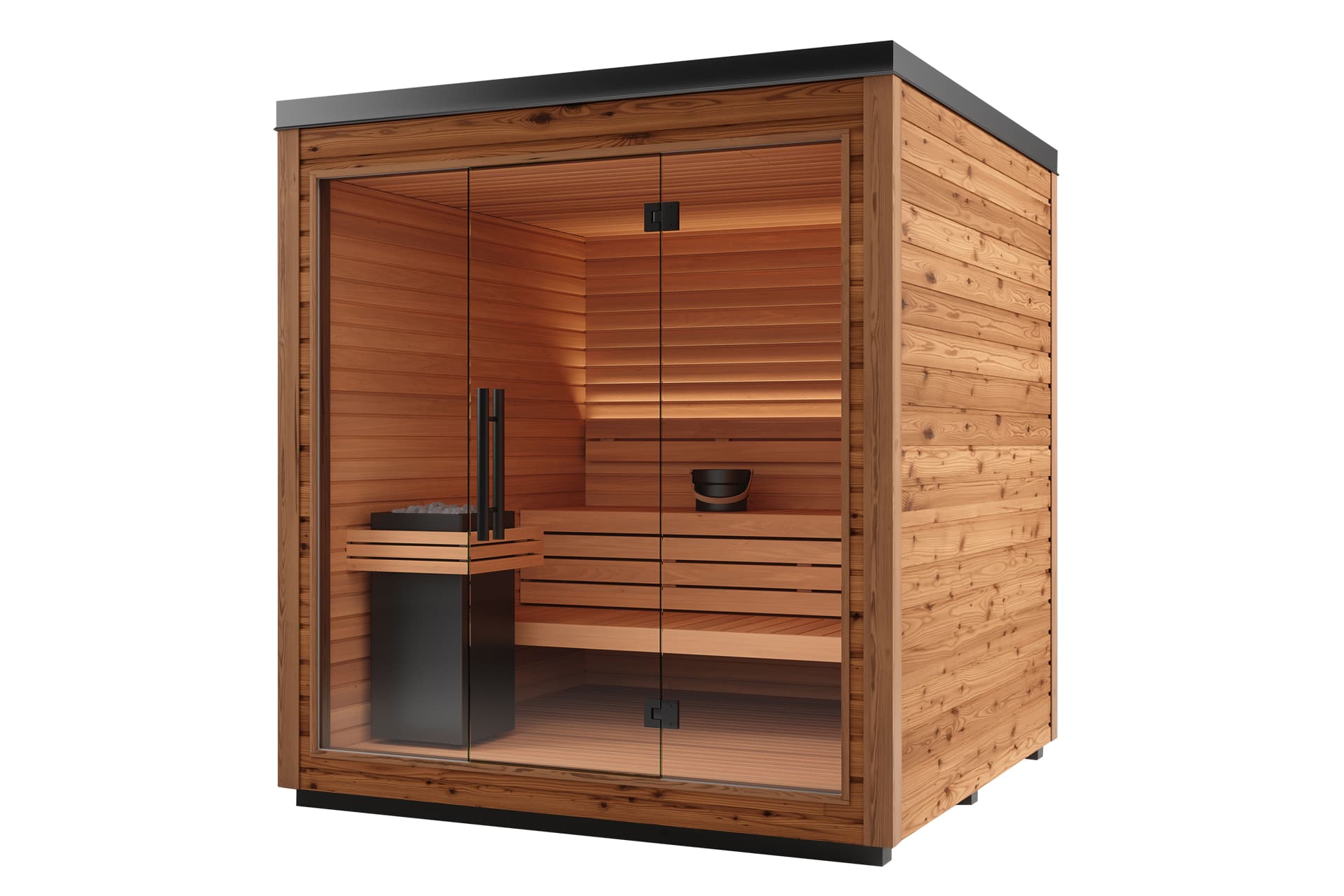 Saună Finlandeză de exterior Auroom® Mira Large