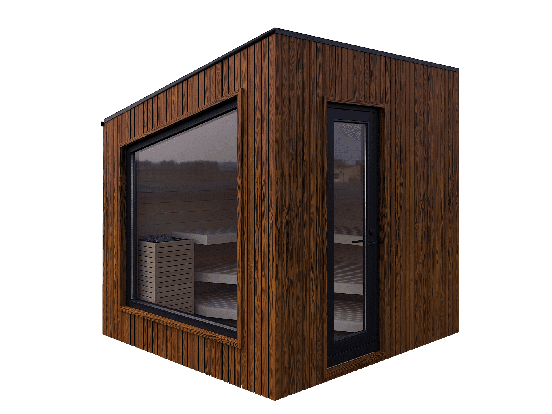 Saună Finlandeză de exterior Auroom® Terra Small