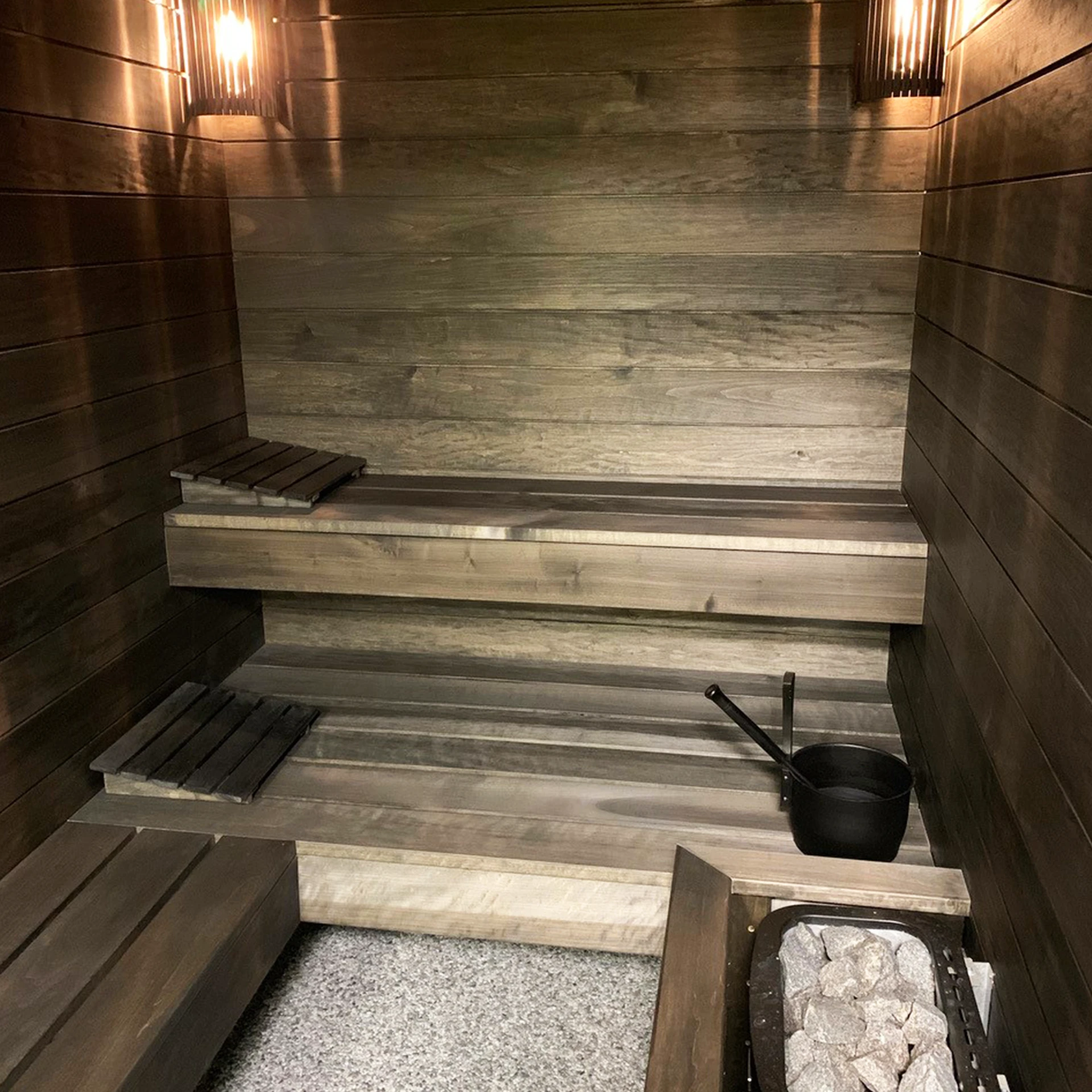 Cadă cu hidromasaj Caldera Spas® Martinique și Saună Personalizată 4