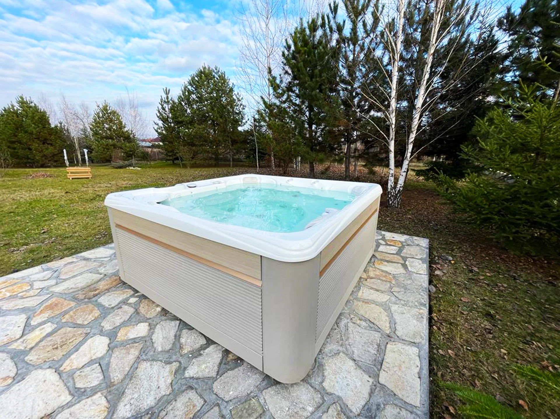 Cadă cu hidromasaj Caldera Spas® Seychelles – Periş 1