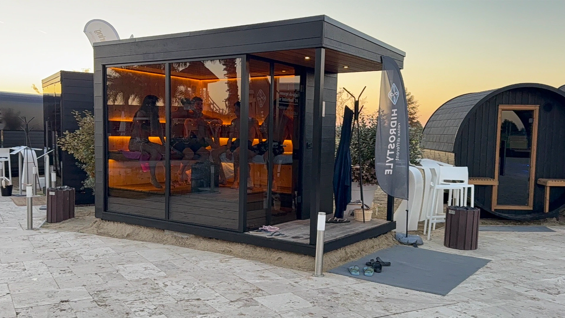 Hidrostyle® la Sauna Fest 2025 – Therme București: Auroom® Quu 1