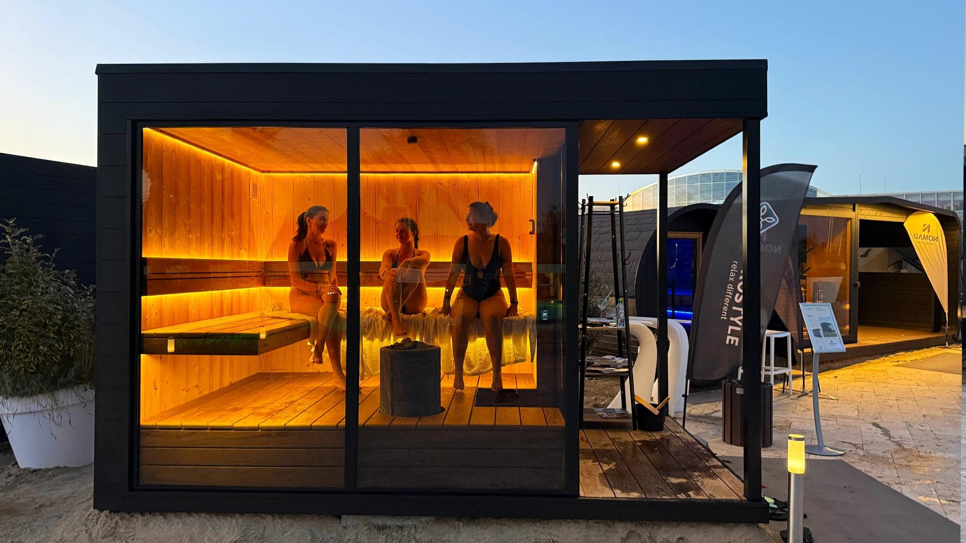 Hidrostyle® la Sauna Fest 2025 – Therme București: Auroom® Quu 2
